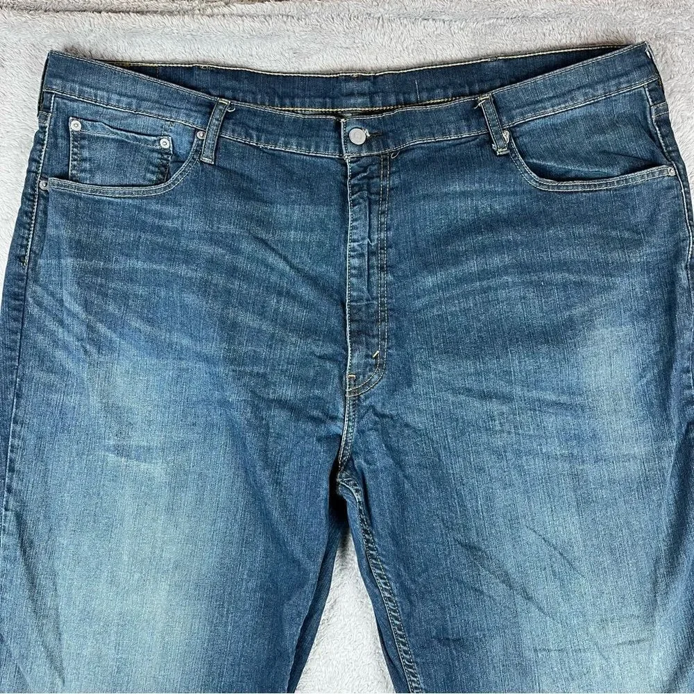 Levis 559 48 x 30 Relaxed Fit Straight Leg Blue‎ Jeans 100% Cotton Medium Wash